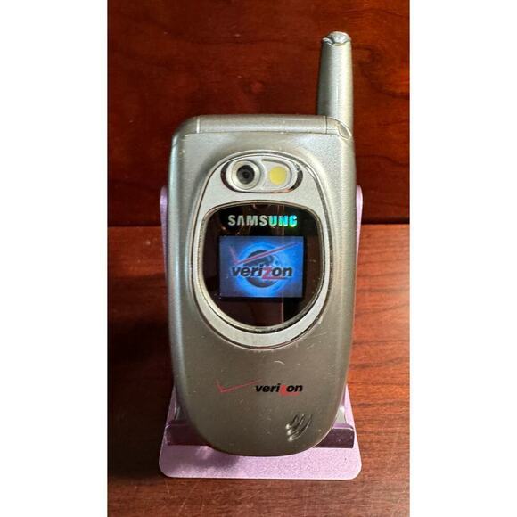 Samsung Flip Phone SCH-A670 Verizon Get It Now Camera Phone W/Box & Accessories - Picture 7 of 11